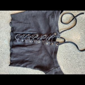 Lace up Top